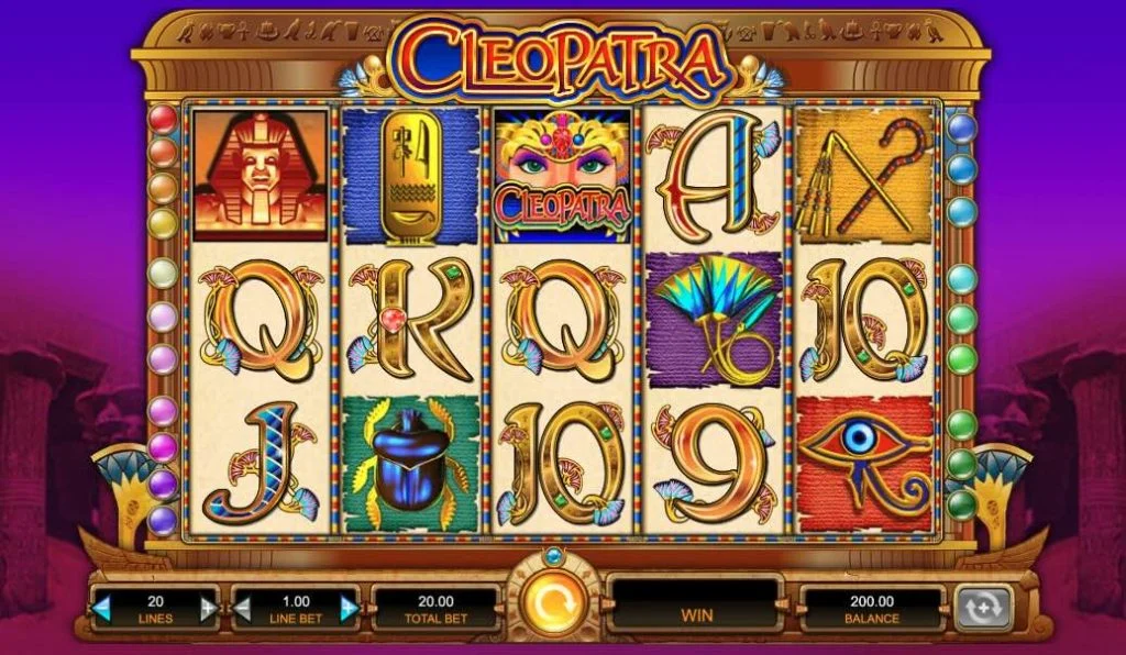 Cleopatra pokies 15 free spins bonus round triggered